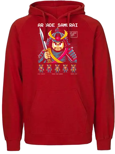 Arcade Samurai - samurai - Fairtrade Hoodie