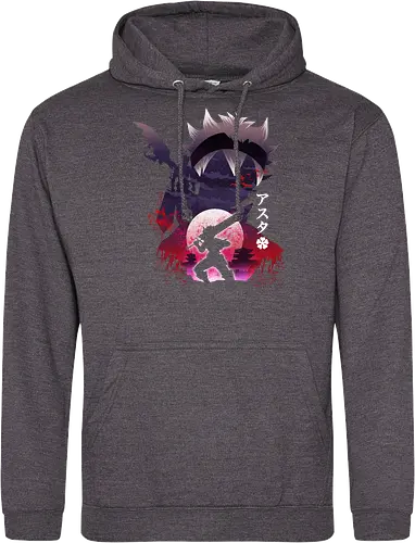 Asta Landscape - asta, black, Clover, anime, manga - Standard Hoodie