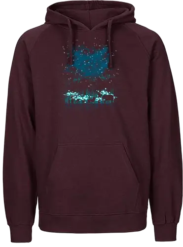 Space Mission - space, stars, nature - Fairtrade Hoodie