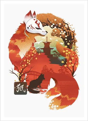 Red Fox Landscape