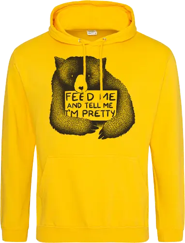 Feed me and tell me I'm pretty