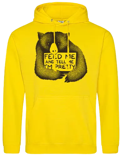 Feed me and tell me I'm pretty