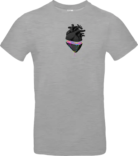 Bleeding Heart - anatomie, herz, love, liebe, lgbt, lgtbq, pride, queer, heart, anatomical heart - Standard T-Shirt