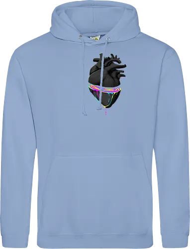 Bleeding Heart - anatomie, herz, love, liebe, lgbt, lgtbq, pride, queer, heart, anatomical heart - Standard Hoodie