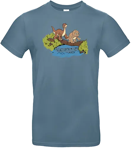 Another Time - dino, vor unserer zeit, littlefoot, mashup, film, zeichentrick - Standard T-Shirt