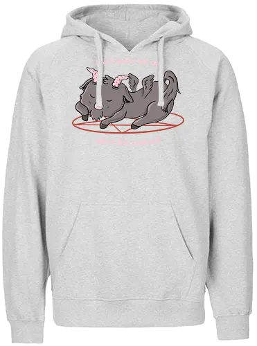 Don't Wake Me Up - baphomet, goth, schlafen, satan, teufel, devil, weekend, wochenende - Fairtrade Hoodie