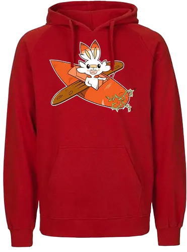 Aerobunny - bunny, hase, flugzeug, fliegen, cute, kawaii - Fairtrade Hoodie