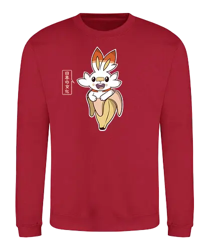 Bunnana - bunny, banana, hase, kaninchen, fun, cute, kawaii, pocket, monster - Sweatshirt