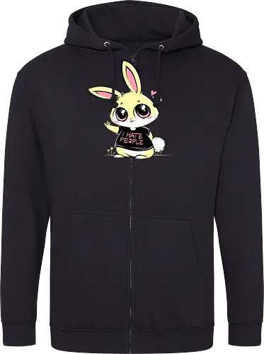 I hate People bunny