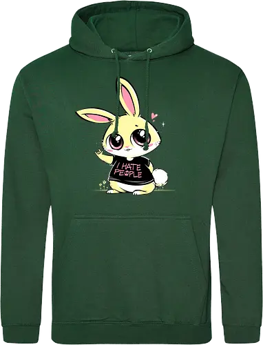 I hate People bunny