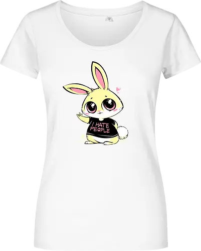 I hate People bunny