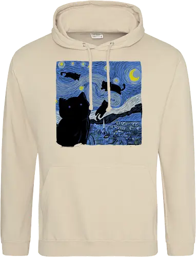 The Starry Cat Night