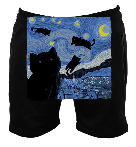 The Starry Cat Night