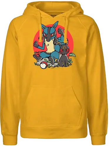 In The Forest - gaming, pocket, mon, forest, monster - Fairtrade Hoodie