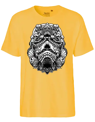 I am the Storm - Día de los Muertos, space opera, scifi, space, mask - Fairtrade T-Shirt