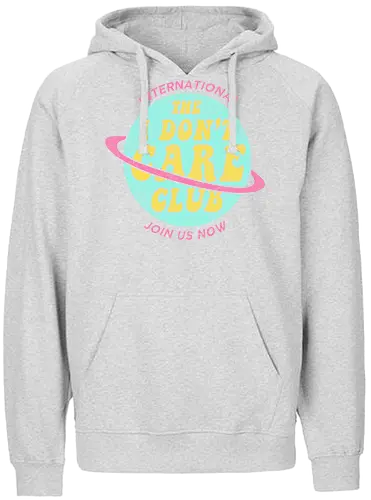 The Club - fun, I don't care, club - Fairtrade Hoodie