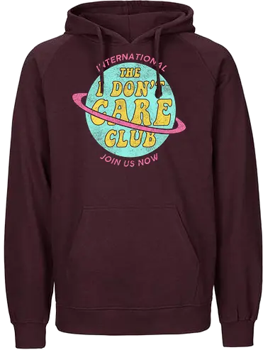 The Club - fun, I don't care, club - Fairtrade Hoodie