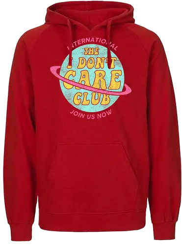 The Club - fun, I don't care, club - Fairtrade Hoodie