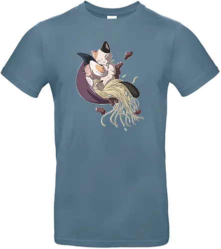 Ramen Kitty - ramen, noodle, nudel, katze, cat, neko, kitty, noodle soup, japan, food, essen, nippon - Standard T-Shirt