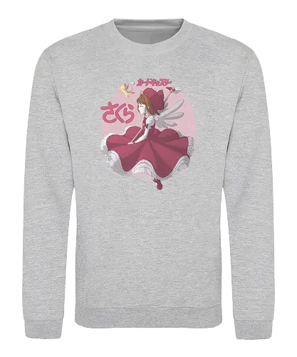 Sakura - anime, manga, card, captor, sakura, cardgame, magic, series - Sweatshirt
