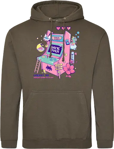 Retro Vibes - retro, gaming, retrogames, arcade - Standard Hoodie