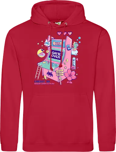 Retro Vibes - retro, gaming, retrogames, arcade - Standard Hoodie