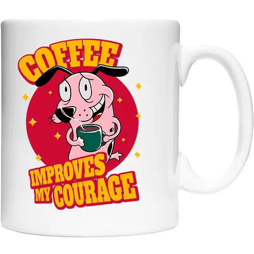 Coffee Improves my Courage