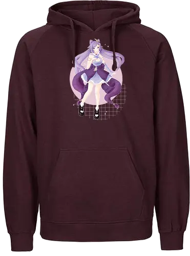 Electro Wish - Genshin, impact, Keqing, electro, gaming, rpg - Fairtrade Hoodie