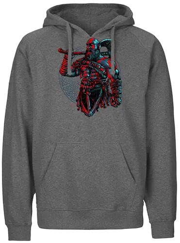 Even Gods Bleed - god, war, kratos, gaming, mythology - Fairtrade Hoodie
