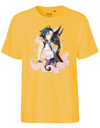 Demon Yaksha - videogame, gaming, Genshin, impact, Xiao - Fairtrade T-Shirt