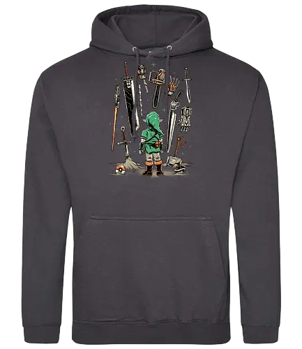 Choose your destiny - hero, waffe, videogames, gaming, wpon - Standard Hoodie