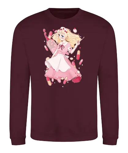 Kawaii Nurse - nurse, pflege, medizin, medicine - Sweatshirt