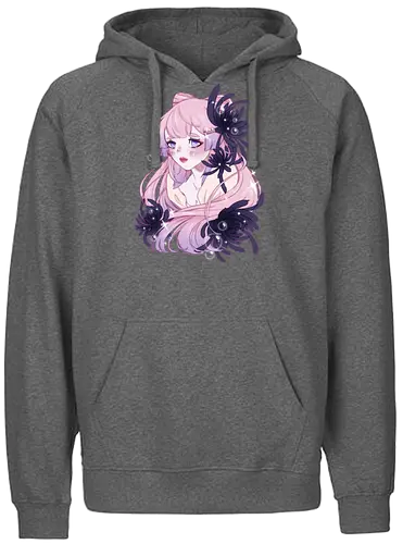 Pretty Priestess - Genshin, kokomi, gaming - Fairtrade Hoodie