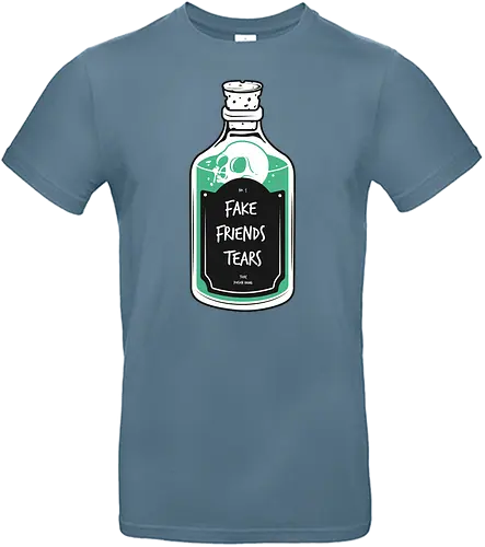 Poison - fake, friends, poison, gift, falsche freunde, skull, fun, tears - Standard T-Shirt