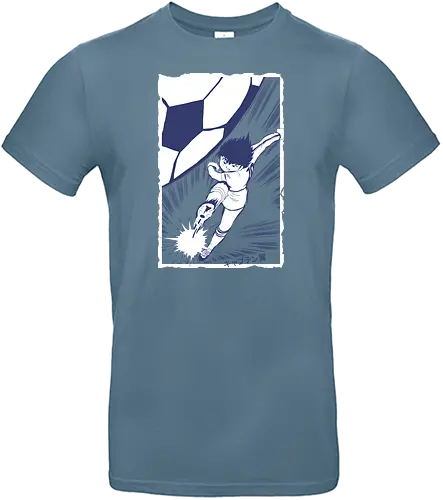 Kicker Captain - kickers, tsubasa, anime, manga, fussball, soccer, football, kick, goal, tor - Standard T-Shirt