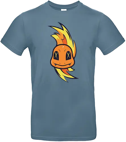 Fiery - pocket, mon, monster, gaming, game, anime - Standard T-Shirt