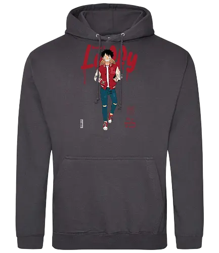 Luff Fashion - luffy, ruffy, manga, anime, pirate, piraten - Standard Hoodie