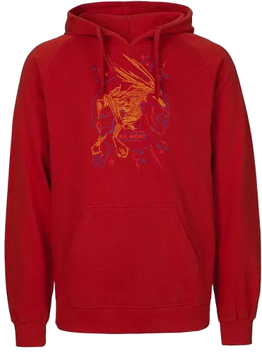 All Might - anime, manga, hero, academy, Academia - Fairtrade Hoodie