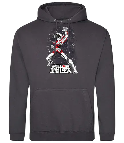 Pegasus - saint seiya, manga, anime, seiya, knights of the zodiac, saint, zodiac, ikki, hyoga, pegasus, cavaleiro, cavaleiros - Standard Hoodie