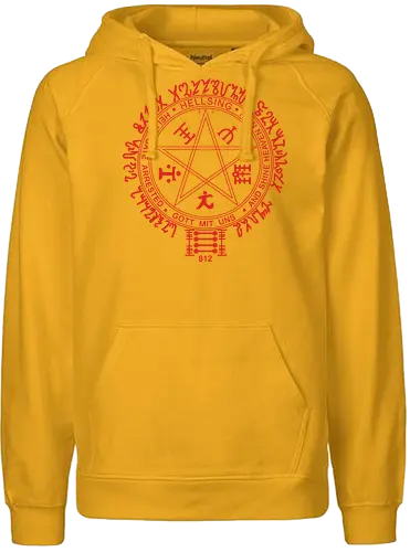 Vampire Hunters Crest - anime, hellsing, vampire, vampire slayer, manga - Fairtrade Hoodie
