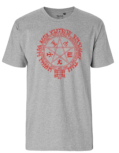 Vampire Hunters Crest - anime, hellsing, vampire, vampire slayer, manga - Fairtrade T-Shirt