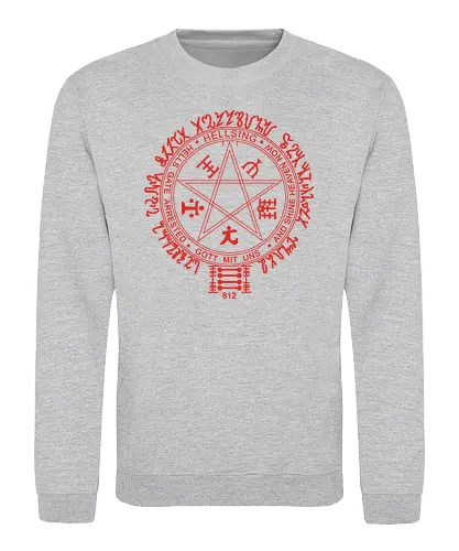 Vampire Hunters Crest - anime, hellsing, vampire, vampire slayer, manga - Sweatshirt