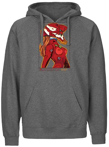 EVA : 02 - anime, manga, evangelion, gundam, Suite, EVA, NGA - Fairtrade Hoodie