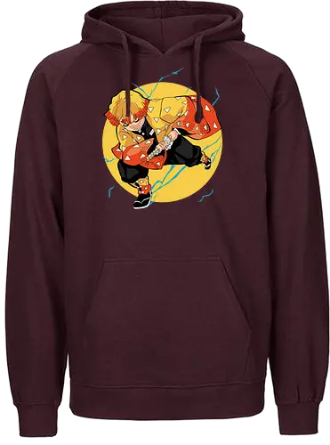 Zenitsu - anime, manga, Slayer - Fairtrade Hoodie