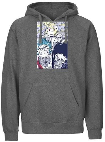 Deku - anime, manga, deku, izuku midoriya, Academia - Fairtrade Hoodie