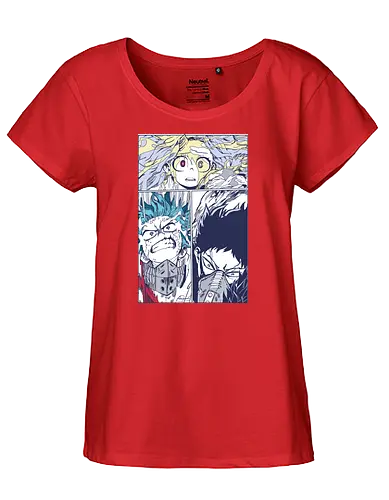 Deku - anime, manga, deku, izuku midoriya, Academia - Fairtrade Girl Shirt