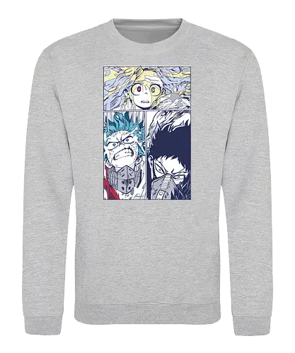 Deku - anime, manga, deku, izuku midoriya, Academia - Sweatshirt