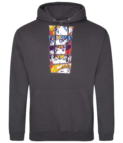 Sailor Scouts - anime, sailor, moon, Saturn, mars, manga - Standard Hoodie