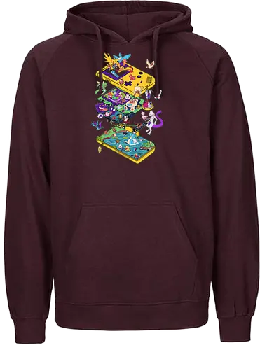 1st Gen - gaming, classic gaming, handheld, retro - Fairtrade Hoodie