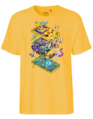 1st Gen - gaming, classic gaming, handheld, retro - Fairtrade T-Shirt